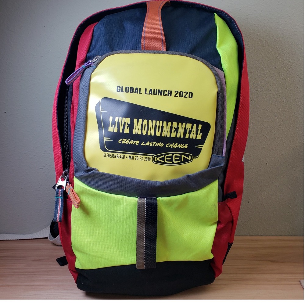 Keen Hiking Backpack 2020 Glenden Beach Launch Graphic Live Monumental‎ Colorful